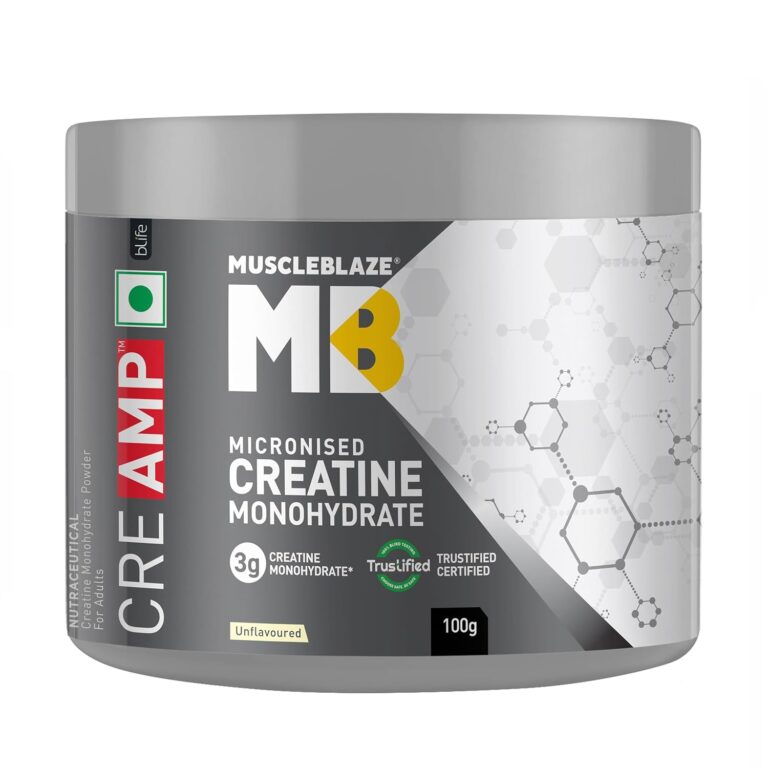 MuscleBlaze Creatine Monohydrate CreAMP Powder